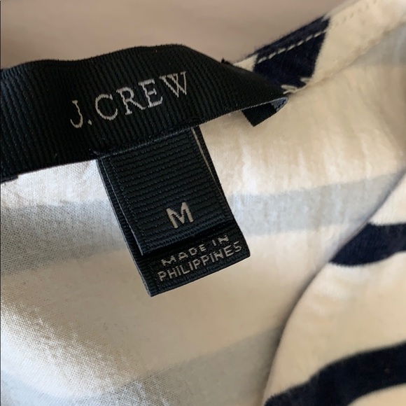 J. Crew blue & white stripe dress - Picture 2 of 8